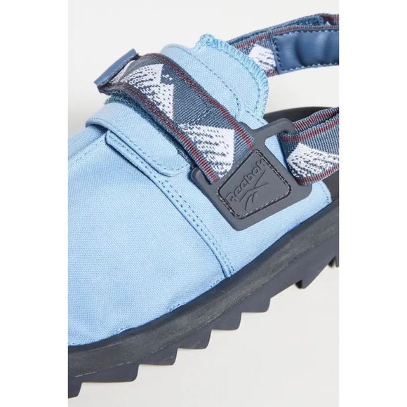 Reebok Beatnik Sharktooth Clog Sandals Blue Slate/Grey/Brave Blue - Picture 4 of 5
